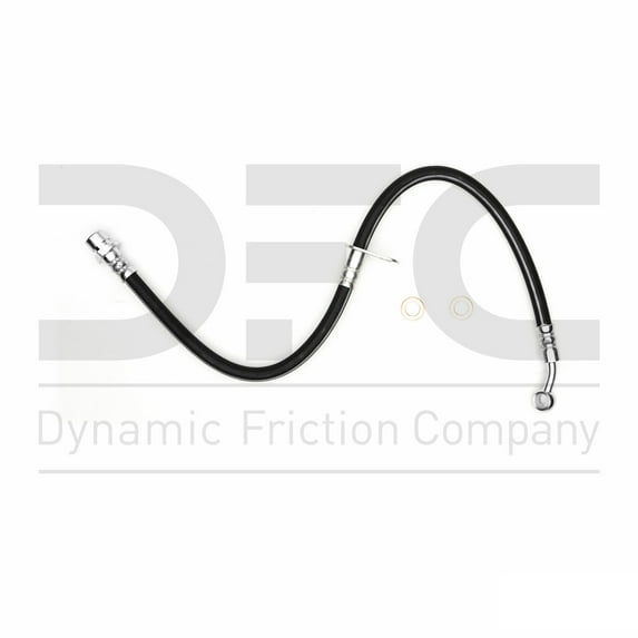 Front Left Dynamic Friction Company Brake Line Hose 350-59078 For 2006-2007 Acura CSX, 2006-2011 Honda Civic