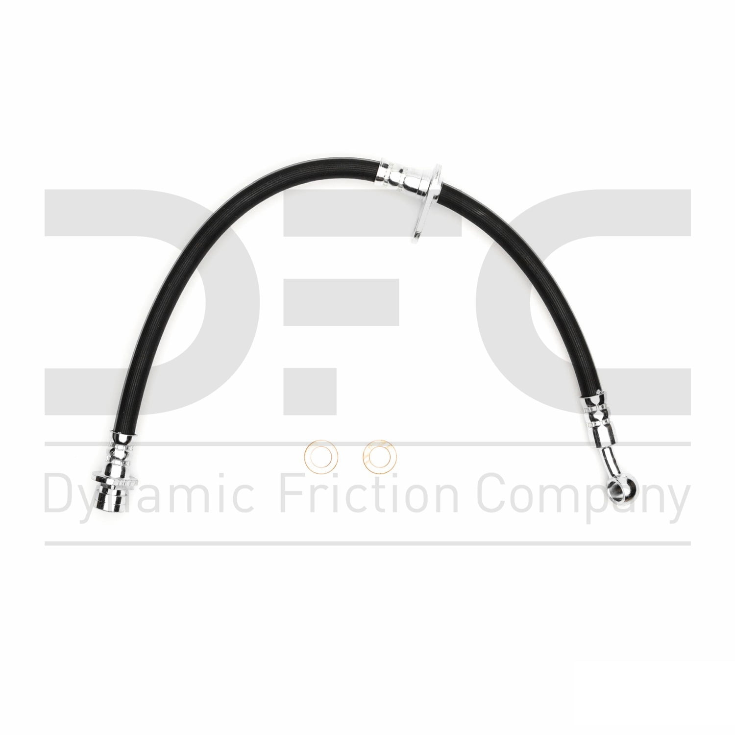 Front Left Dynamic Friction Company Brake Line Hose 350-59106 For 2013-2017 Honda Accord