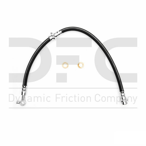 Front Left Dynamic Friction Company Brake Line Hose 350-67068 For 2009-2014 Nissan Murano