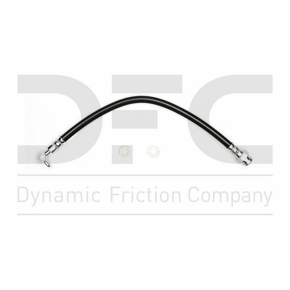 Front Left Dynamic Friction Company Brake Line Hose 350-80017 For 1990-2002 Mazda Miata