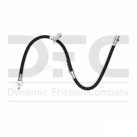 Front Left Dynamic Friction Company Brake Line Hose 350-91002 For 2008-2015 Scion xB, 2011-2015 Scion tC, 2012-2017 Toyota Prius V, 2016 Scion iM, 2017-2018 Toyota Corolla iM