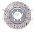 thumbnail image 1 of Front Left Dynamic Friction Company Hi-Carbon Alloy Brake Rotor (1) 920-02040D For 2002-2008 Porsche 911, 1 of 2