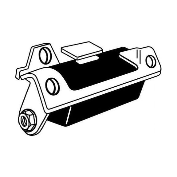 Front Left Engine Mount - Compatible with 1970 - 1973 Pontiac GTO 7.5L V8 1971 1972
