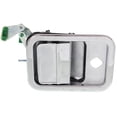 thumbnail image 1 of Front Left Exterior Door Handle Compatible with 1991-2009 Freightliner Fld112 Freightliner Fld120 Classic FL112 Chrome With Key Hole A1835381000 Fld12064st, 1 of 5
