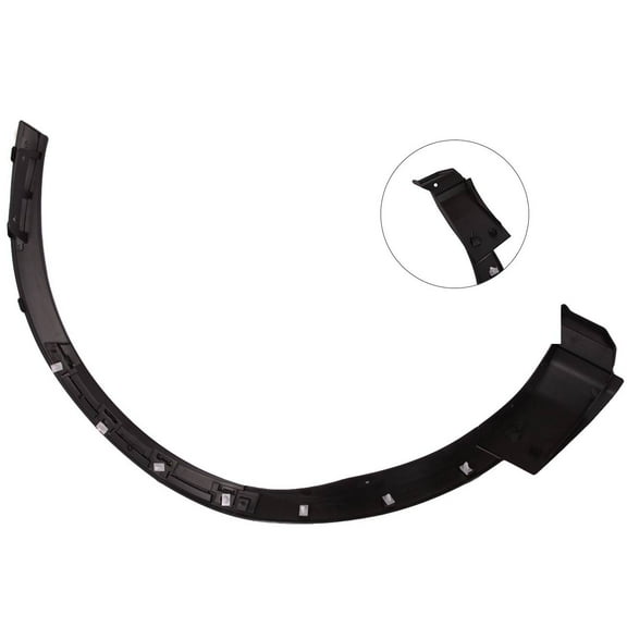 Front Left Fender Flare Wheel Well Molding - Aftermarket Replacement-Front Left Fender Flare Wheel Well Arch Molding