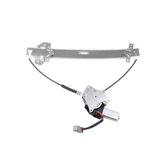 Front Left+Front Right Door Lock Actuators Door Latch Power Window Regulator Replacement Fits for 2005-2007 for Honda for Accord 746-367 746-366 4PCS