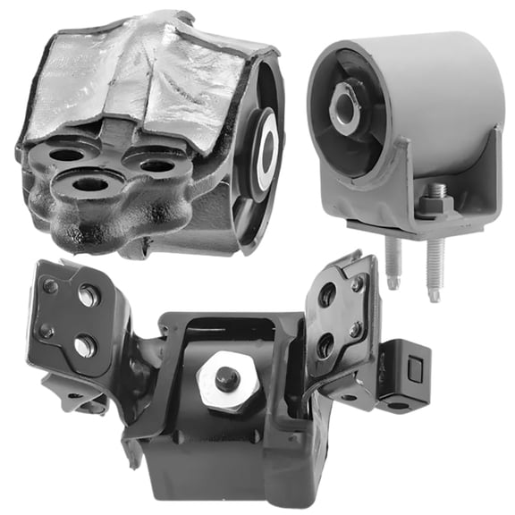 Front Left, Front Right Engine Mounts & Rear Automatic Transmission Mount 3PCS Set. Part Numbers: 3636, 3371, 3598