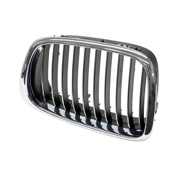 Front Left Grille - Compatible with 2000 - 2003 BMW 540i 2001 2002