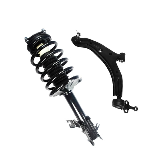 Front Left Lower Control Arm Ball Joint-Quick Complete Strut-Coil Spring Assembly For 2000 2001 Nissan Sentra