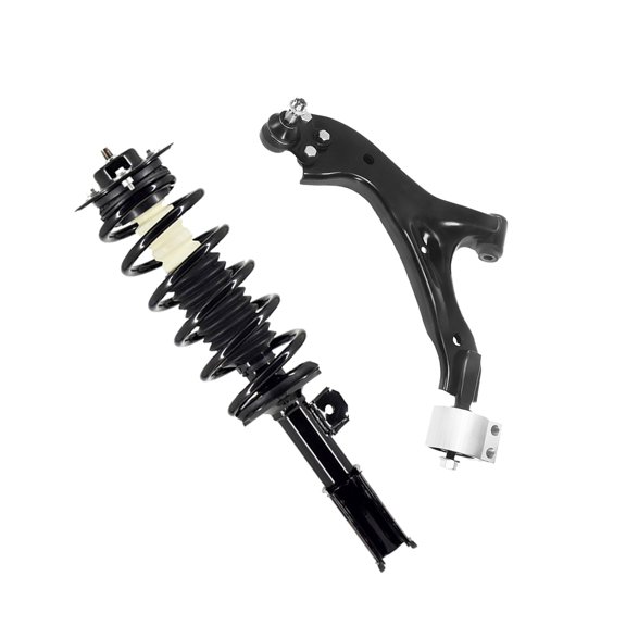 Front Left Lower Control Arm Ball Joint-Quick Complete Strut-Coil Spring Assembly For 2005 2006 Chevrolet Equinox