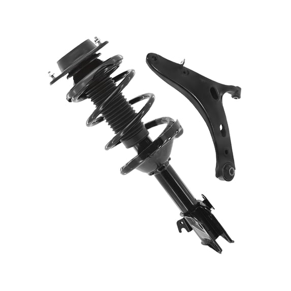 Front Left Lower Control Arm Ball Joint-Quick Complete Strut-Coil Spring Assembly For 2014-2016 Subaru Forester AWD