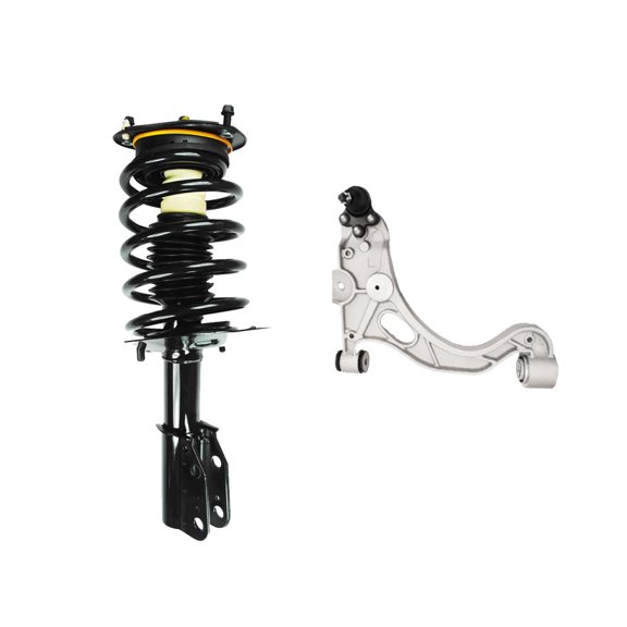 Front Left Lower Control Arm Ball Joint-Quick Complete Strut-Coil Spring Assembly For 2000-2005 Buick Lesabre
