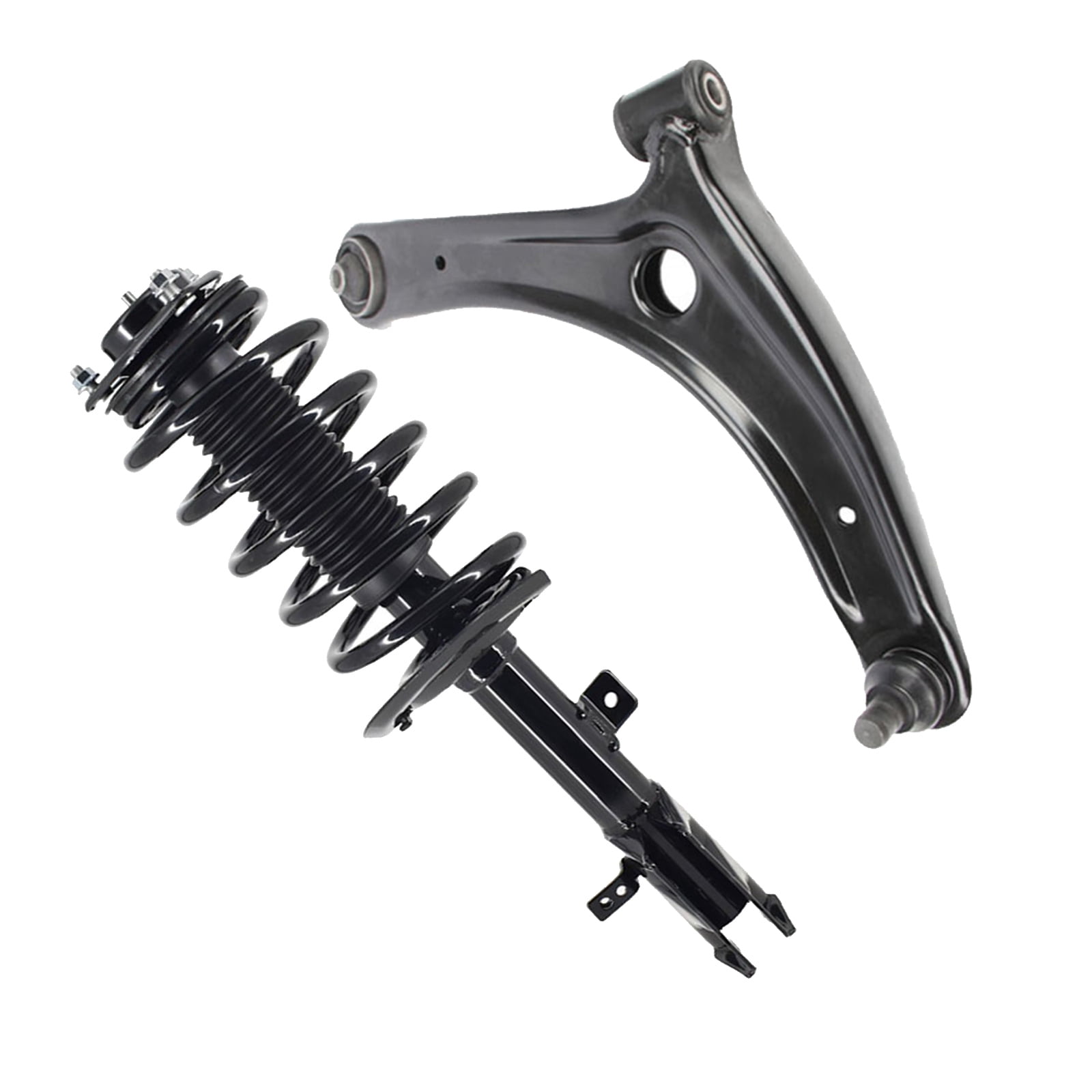 Spring Joint Compass Front Left Lower Control Arm Ball Joint-Quick Complete Strut-Coil ...
