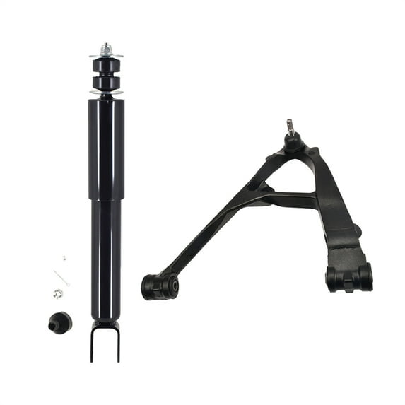Front Left Lower Control Arm Ball Joint-Shock Absorber For 1999-2006 Chevrolet Silverado 1500