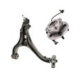 thumbnail image 1 of Front Left Lower Control Arm Ball Joint-Wheel Hub Bearing Assembly For 2005-2010 Jeep Grand Cherokee, 1 of 10