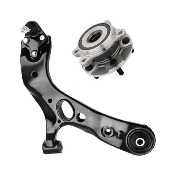 Front Left Lower Control Arm Ball Joint-Wheel Hub Bearing Assembly For 2006-2012 Toyota RAV4 L4