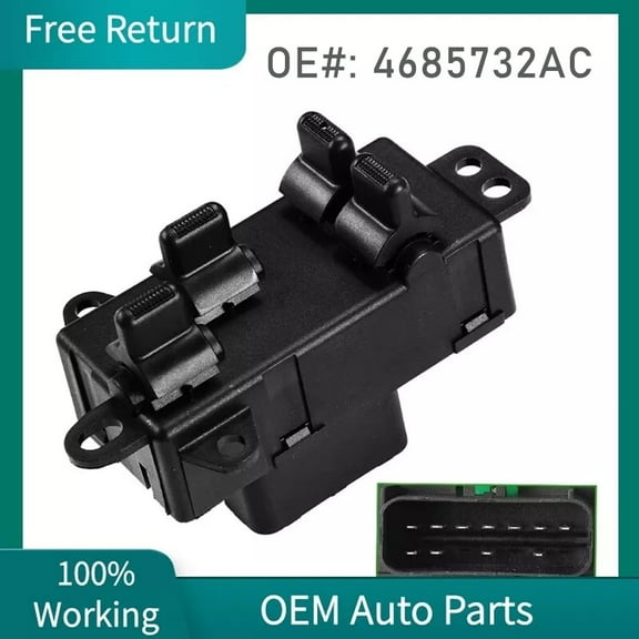 Front Left Master Window Switch For Town & Country Dodge Grand Caravan 2004-2007
