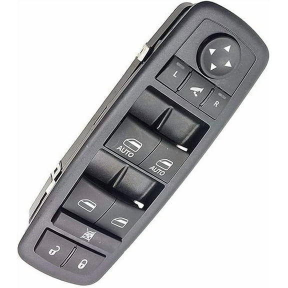Front Left Power Window Control Switch Driver Side for 2016-2018 Ram 1500 2500 3500, 2019-2021 Ram 1500 Classic, 2011-2012 Dodge Journey 56046826AE 56046826AC 56046826AD