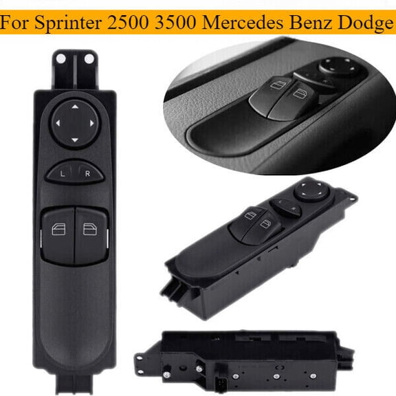 Front Left Power Window Master Switch Fits for Sprinter 2500 3500 Mercedes Benz Dodge