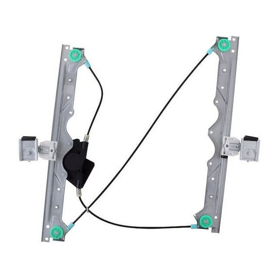 Front Left Power Window Regulator Assembly - Compatible with 2005 - 2010 Jeep Grand Cherokee Sport Utility 4-Door 2006 2007 2008 2009