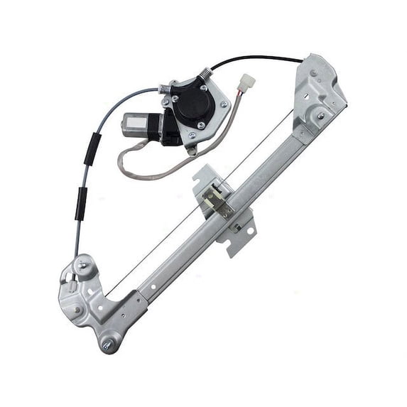 Front Left Power Window Regulator and Motor Assembly - Compatible with 1998 - 2000, 2002 - 2003 Ford Escort Coupe 2-Door 2.0L 4-Cylinder Naturally Aspirated DOHC GAS 1999 2001