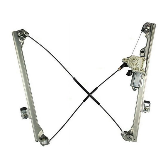 Front Left Power Window Regulator and Motor Assembly - Compatible with 2007 - 2014 GMC Yukon XL 1500 Sport Utility 4-Door 2008 2009 2010 2011 2012 2013