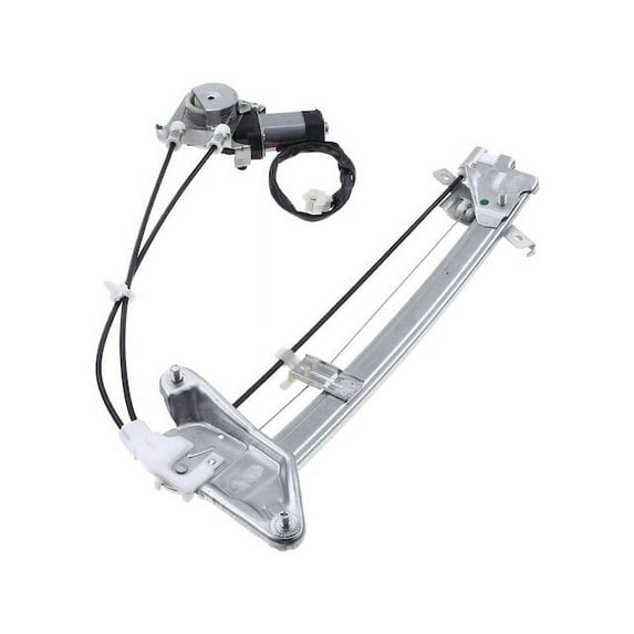 Front Left Power Window Regulator and Motor Assembly 1 - Compatible with 1989 - 1992 Ford Probe Hatchback 1990 1991