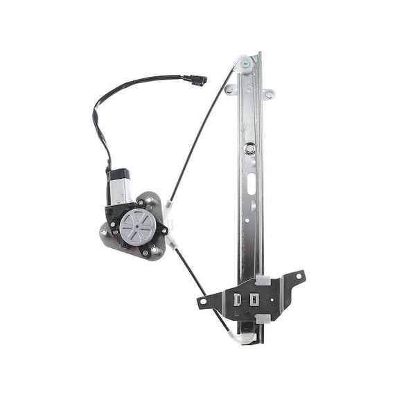Front Left Power Window Regulator and Motor Assembly 1 - Compatible with 1993 - 1997 Toyota Corolla Sedan - Autopart Premium