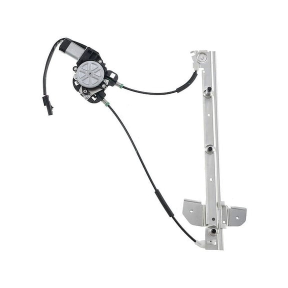 Front Left Power Window Regulator and Motor Assembly 1 - Compatible with 1999 - 2003 Dodge Ram 3500 Van - Autopart Premium