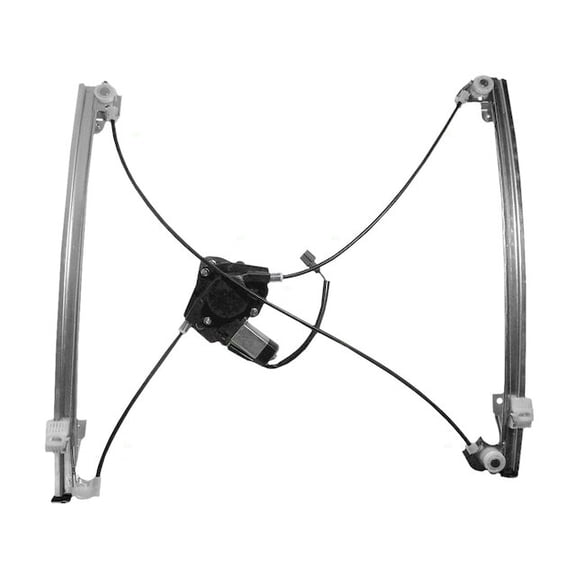 Front Left Power Window Regulator and Motor Assembly - Compatible with 1996 - 2000 Dodge Caravan Mini Passenger Van 4-Door 1997 1998 1999