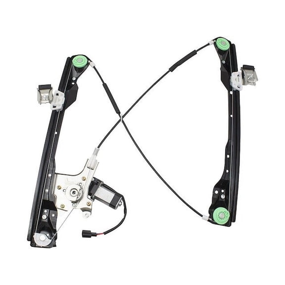 Front Left Power Window Regulator and Motor Assembly - Compatible with 2000 - 2007 Ford Focus 2001 2002 2003 2004 2005 2006