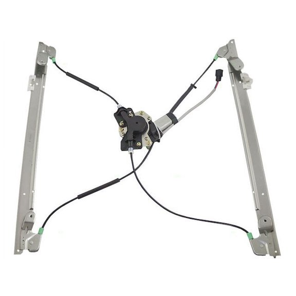 Front Left Power Window Regulator and Motor Assembly - Compatible with 2001 - 2003 Dodge Caravan Mini Passenger Van 4-Door 2002