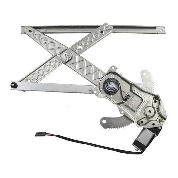 Front Left Power Window Regulator and Motor Assembly - Compatible with 2001 Ford F-150 Crew Cab Pickup 4-Door