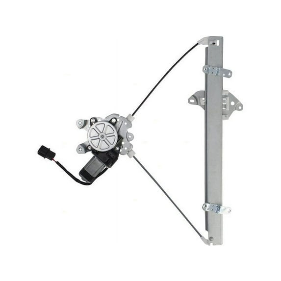 Front Left Power Window Regulator and Motor Assembly - Compatible with 2003, 2005 - 2006 Mitsubishi Outlander
