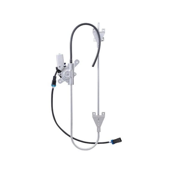 Front Left Power Window Regulator and Motor Assembly - Compatible with 2006 - 2010 Peterbilt 387 Tractor Truck - Long Conventional 2007 2008 2009