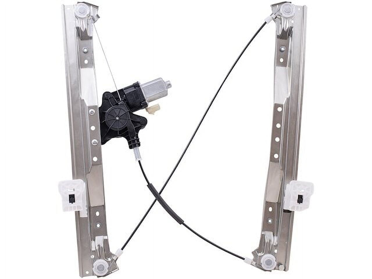 Front Left Power Window Regulator and Motor Assembly Compatible with