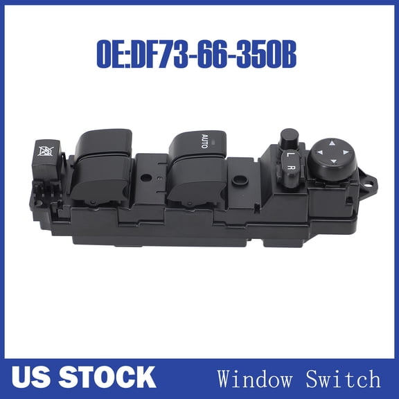 Front Left Power Window Switch For Mazda 2 Hatchback 1.5L 2011-2014 DF73-66-350B