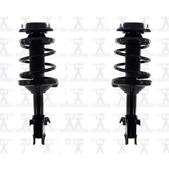 Front Left & RIght Complete Coil Spring Struts Fits 2004-2007 Subaru WRX STI