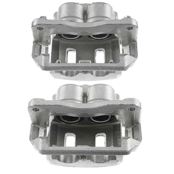 Front Left & Right Brake Caliper w/2 Pistons For Impreza Legacy Outback Forester