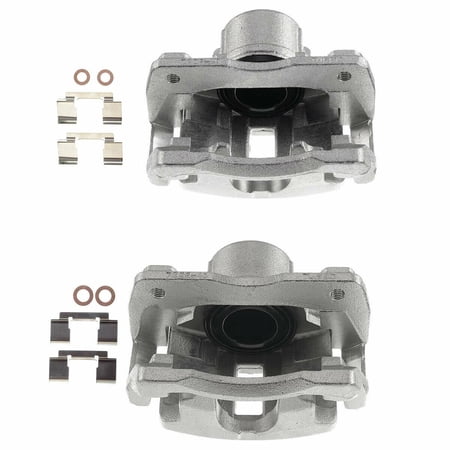 Front Left & Right Brake Calipers For 03-09 PT Cruiser 03-05 Neon w/ Bracket Fits select: 2004-2007 CHRYSLER PT CRUISER TOURING, 2008 CHRYSLER PT CRUISER
