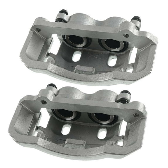 Front Left & Right Brake Calipers w/ Bracket For D_odge R_am2500 3500 4000