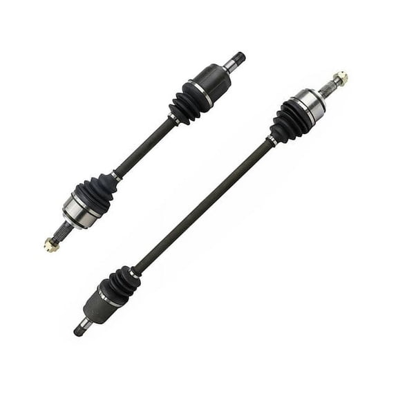 Front Left and Right CV Axle Shaft Set of 2 - Compatible with 2006 - 2013 Honda Civic 1.8L 4-Cylinder with Automatic Transmission 2007 2008 2009 2010 2011 2012