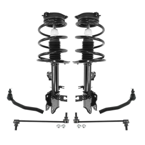 Front Left & Right Complete Coil Spring Struts for Nissan Quest Van 2011-2017