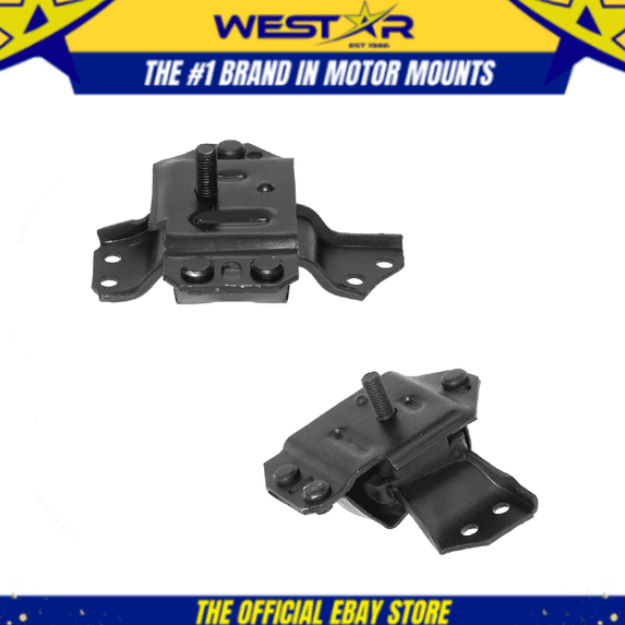 Front Left & Right Engine Motor Mount 2PCS Set for 1999-2004 Ford Mustang 3.8L