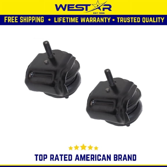 Front Left & Right Engine Motor Mount Set 2PCS Compatible for 1993-1997 Lexus GS300 3.0L Replaces 5399 5399