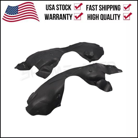 Front Left & Right Inner Fender Liner Set of 2 for Ford Explorer 2016 2017 2018 2019 Driver & Passenger