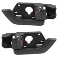 thumbnail image 1 of Front Left and Right Interior Door Handle Compatible with 2003-2008 Hyundai Tiburon Black With Lock Button 826102C000LK 826202C000LK GT GT Limited Gtp SE Base GS Vehicle Door Handle, 1 of 5