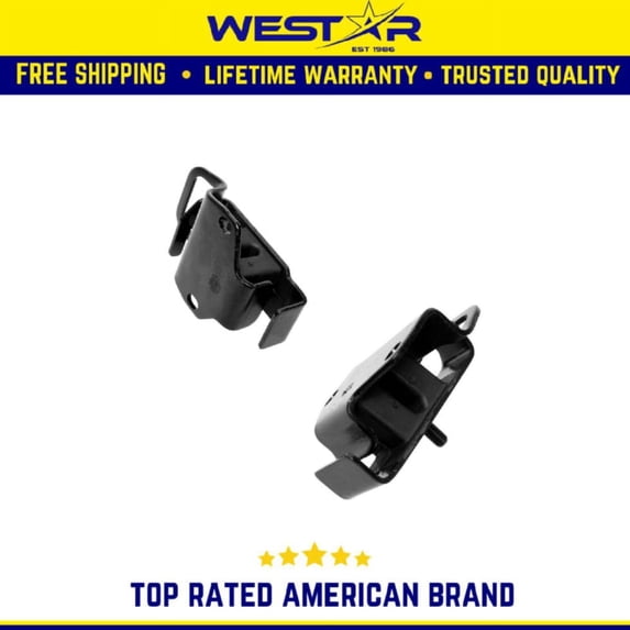 Front Left & Right Motor Mount 2PCS Set Compatible for 1989-1994 Isuzu Amigo 2.3L/ 2.6L Replaces 8051 8052
