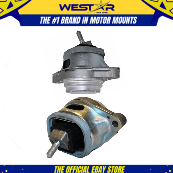 Front Left & Right Motor Mount Fit 2003-2005 Land Rover Range Rover 4.4L