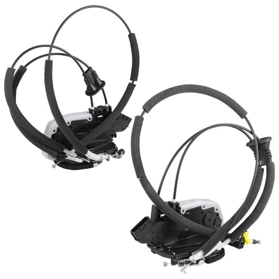 Front Left Right Power Door Lock Actuator Motor with Cable for Nissan Rogue 2008-2015 No.80501JM10A Pair